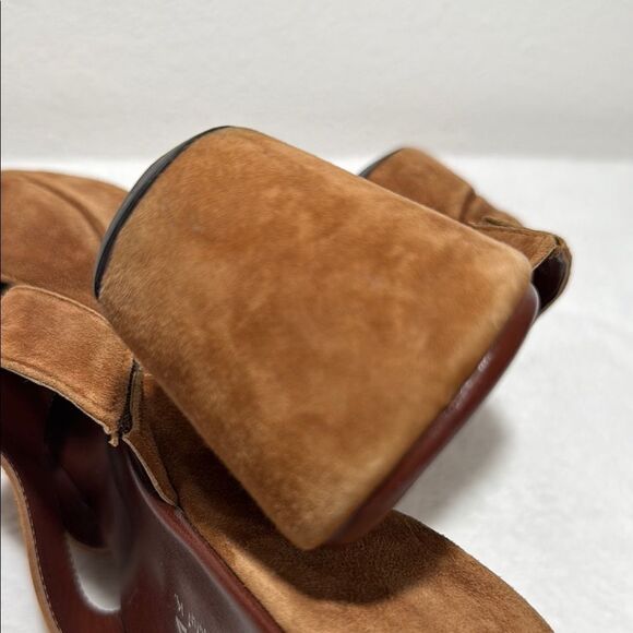 Aquatalia Brown Suede Mules - Picture 8 of 14